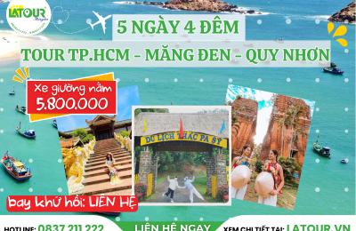 Tour TP.HCM - Măng Đen - Quy Nhơn 5 Ngày 4 Đêm