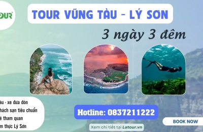 Tour Vũng Tàu - Lý Sơn 3 ngày 3 đêm