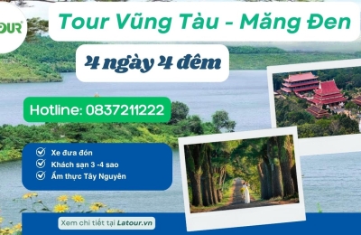Tour Vũng Tàu Măng Đen 4 ngày 4 đêm 