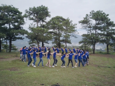 Teambuilding đồi Đa Phú Đà Lạt 