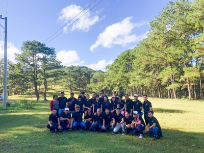 Teambuilding hồ Tuyền Lâm Đà Lạt 