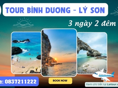 Tour Bình Dương - Lý Sơn 3 Ngày 2 Đêm