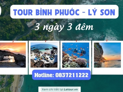 Tour Bình Phước - Lý Sơn 3 Ngày 3 Đêm