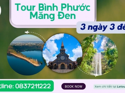 Tour Bình Phước Măng Đen 3 ngày 3 đêm