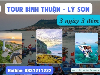Tour Bình Thuận - Lý Sơn 3 ngày 3 đêm
