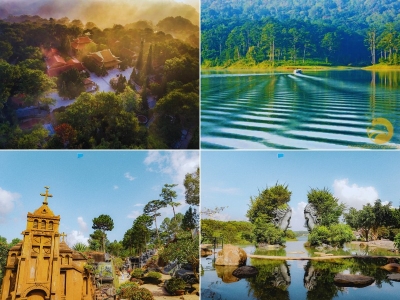Tour Cần Thơ Đà Lạt 3 ngày 2 đêm
