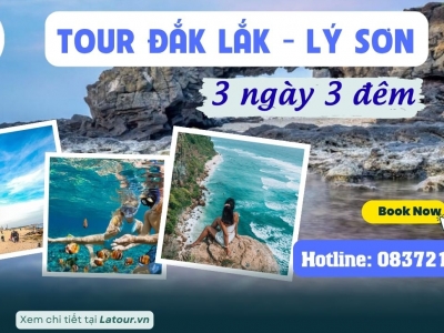 Tour Đắk Lắk - Lý Sơn 3 ngày 3 đêm