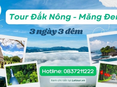 Tour Đắk Nông Măng Đen 3 ngày 3 đêm