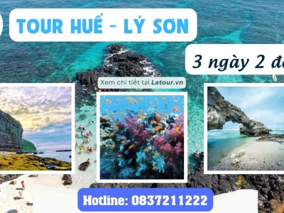 Tour Đảo Lý Sơn 3 ngày 2 đêm đi từ Huế