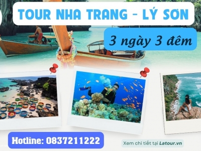 Tour Đảo Lý Sơn 3 ngày 3 đêm đi từ Nha Trang