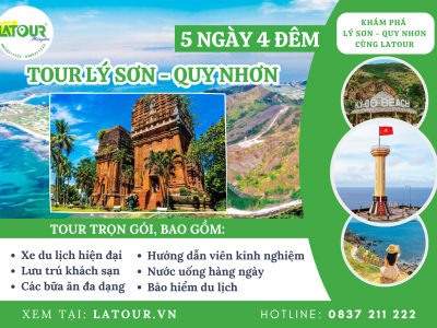 Tour Đảo Lý Sơn - Quy Nhơn 5 Ngày 4 Đêm