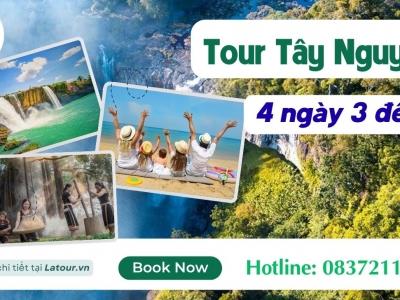 Tour du lich Tây Nguyên 4 Ngày 3 Đêm