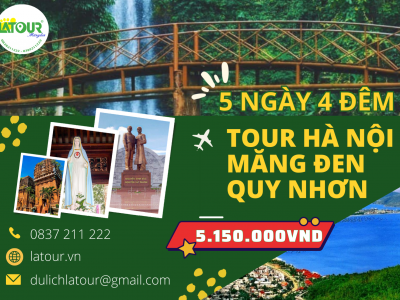 Tour Hà Nội - Gia Lai - Măng Đen - Quy Nhơn 5 Ngày 4 Đêm