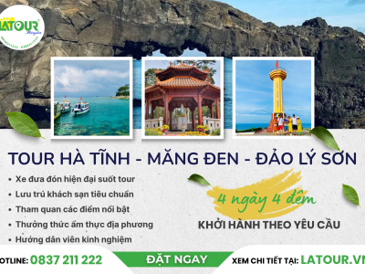 Tour Hà Tĩnh - Măng Đen - Đảo Lý Sơn 4 Ngày 4 Đêm