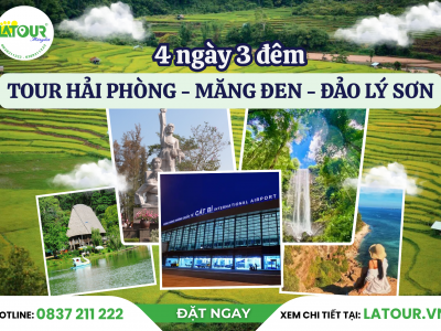 Tour Hải Phòng - Măng Đen - Đảo Lý Sơn 4 Ngày 3 Đêm