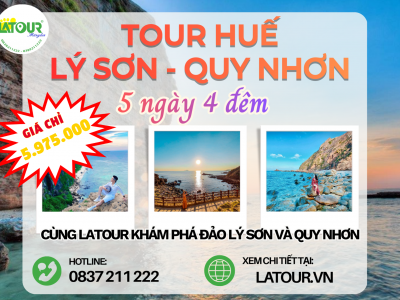 Tour Huế - Lý Sơn - Quy Nhơn 5 Ngày 4 Đêm