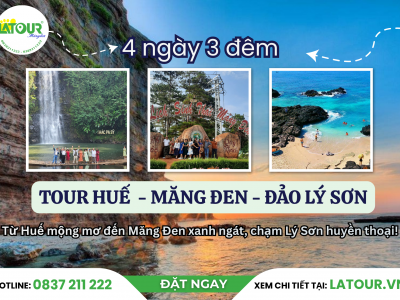 Tour Huế - Măng Đen - Đảo Lý Sơn 4 Ngày 3 Đêm