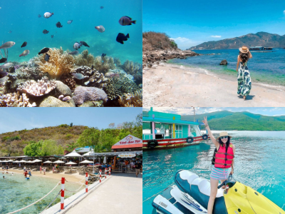 Tour khám phá Bãi Tranh - Làng Chài - Vịnh San Hô