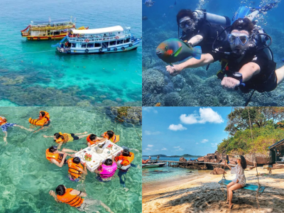 Tour khám phá Hòn Mun - Làng Chài - Hòn Tằm