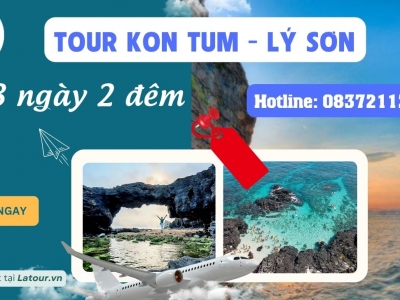 Tour Kon Tum - Lý Sơn 3 ngày 2 đêm