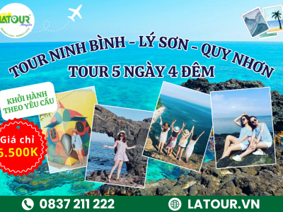 Tour Ninh Bình - Lý Sơn - Quy Nhơn 5 Ngày 4 Đêm