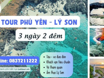 Tour Phú Yên - Lý Sơn 3 Ngày 2 Đêm