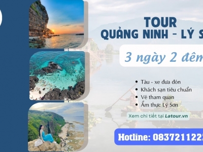 Tour Quảng Ninh - Lý Sơn 3 Ngày 2 Đêm
