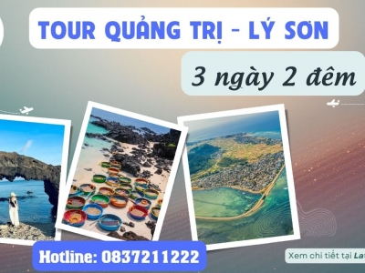 Tour Quảng Trị - Lý Sơn 3 ngày 2 đêm