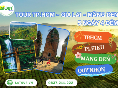 Tour TP.HCM - Gia Lai - Măng Đen - Quy Nhơn 5 Ngày 4 Đêm