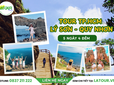 Tour TP.HCM - Lý Sơn - Quy Nhơn 5 Ngày 4 Đêm