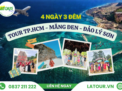 Tour TP.HCM - Măng Đen - Đảo Lý Sơn 4 Ngày 3 Đêm