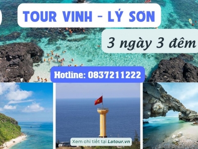 Tour Vinh - Lý Sơn 3 ngày 3 đêm