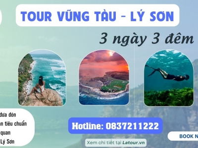 Tour Vũng Tàu - Lý Sơn 3 ngày 3 đêm