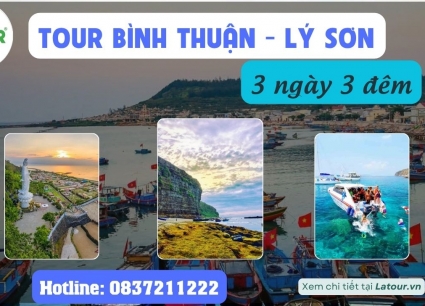 Tour Bình Thuận - Lý Sơn 3 ngày 3 đêm