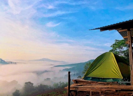 Tour cắm trại săn mây Măng Đen
