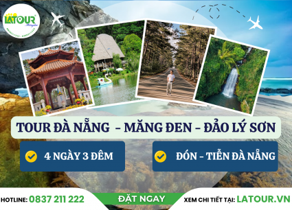 Tour Đà Nẵng – Măng Đen – Đảo Lý Sơn 4 Ngày 3 Đêm
