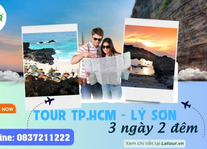 Tour Đảo Lý Sơn 3 ngày 2 đêm đi từ TP.HCM