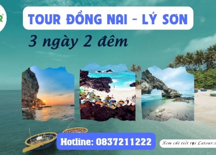 Tour Đồng Nai - Lý Sơn 3 ngày 2 đêm
