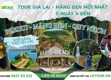 Tour Gia Lai - Măng Đen - Quy Nhơn 5 Ngày 4 Đêm