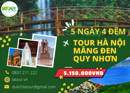 Tour Hà Nội - Gia Lai - Măng Đen - Quy Nhơn 5 Ngày 4 Đêm