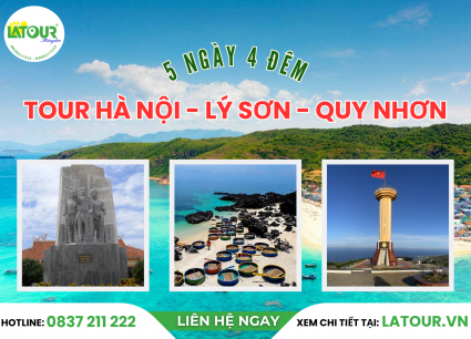 Tour Hà Nội - Lý Sơn - Quy Nhơn 5 Ngày 4 Đêm