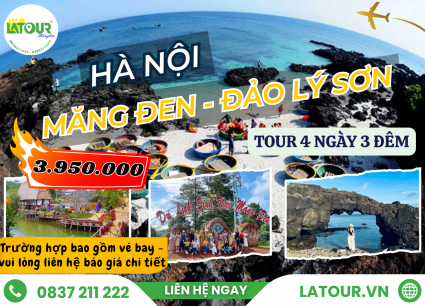 Tour Hà Nội - Măng Đen - Đảo Lý Sơn 4 Ngày 3 Đêm