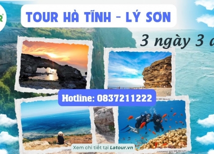 Tour Hà Tĩnh - Lý Sơn 3 ngày 3 đêm