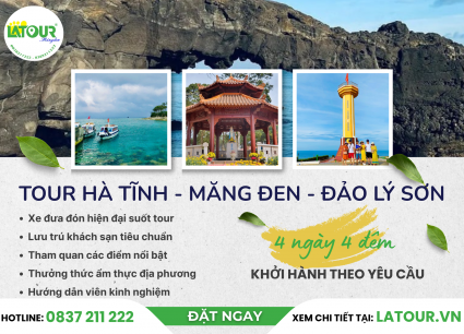 Tour Hà Tĩnh - Măng Đen - Đảo Lý Sơn 4 Ngày 4 Đêm