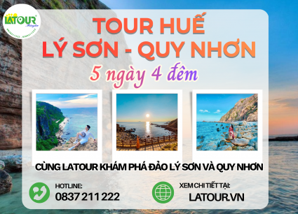 Tour Huế - Lý Sơn - Quy Nhơn 5 Ngày 4 Đêm