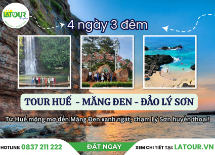Tour Huế - Măng Đen - Đảo Lý Sơn 4 Ngày 3 Đêm