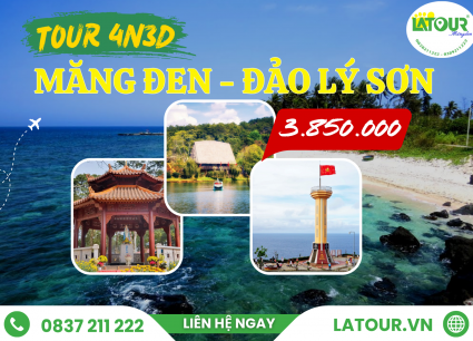 Tour Măng Đen - Đảo Lý Sơn 4 Ngày 3 Đêm