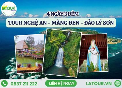 Tour Nghệ An - Măng Đen - Đảo Lý Sơn 4 Ngày 3 Đêm
