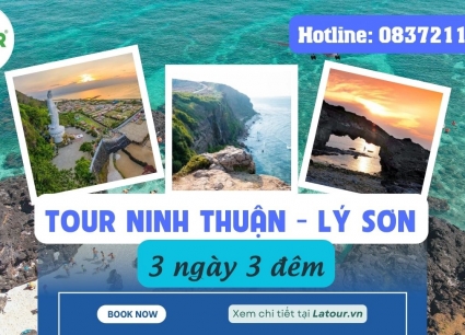 Tour Ninh Thuận - Lý Sơn 3 ngày 3 đêm