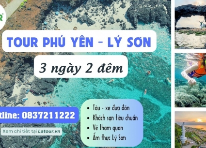 Tour Phú Yên - Lý Sơn 3 Ngày 2 Đêm